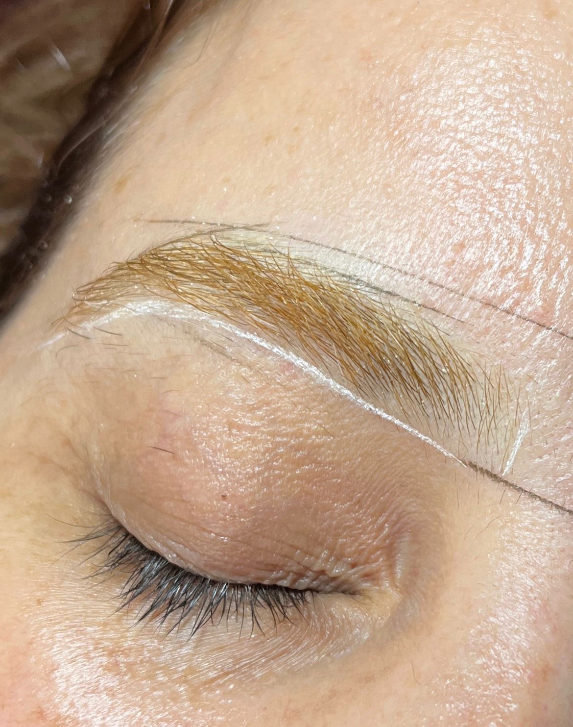 Antes da descoloração